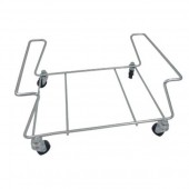 Подставка для покупательских корзин. На колёсах 